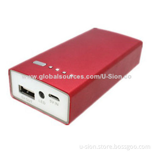 4,400mAh power bank, promotional gift with retail package, print your OEM logo